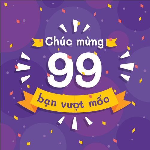 Chúc mừng các bạn đã vượt mốc thành công trong tuần vừa qua