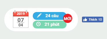 Đề thi TOEIC rút gọn mới nhất
