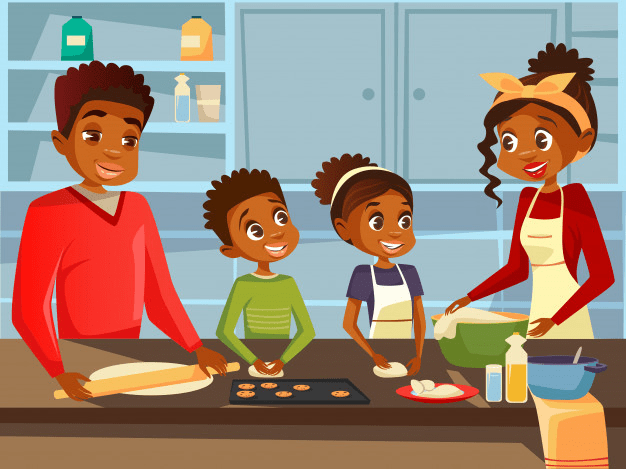 They had to cook for themselves.