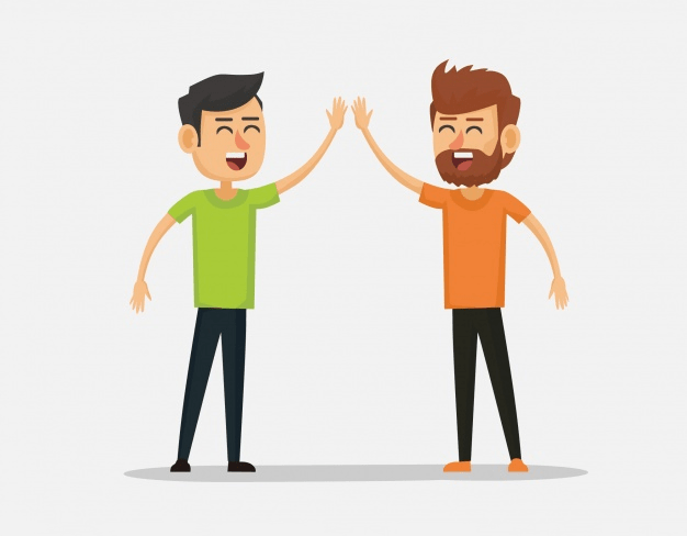 They remained good friends in spite of their quarrel.