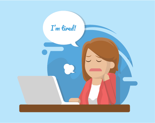 Câu tường thuật I'm tired