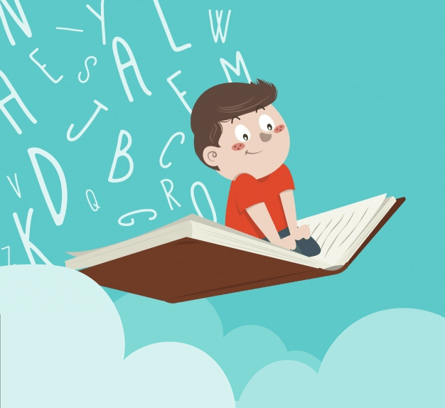 He was very interested in the book.