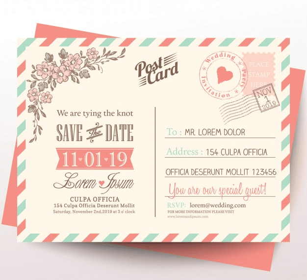 My mother has just received a wedding invitation from my uncle.