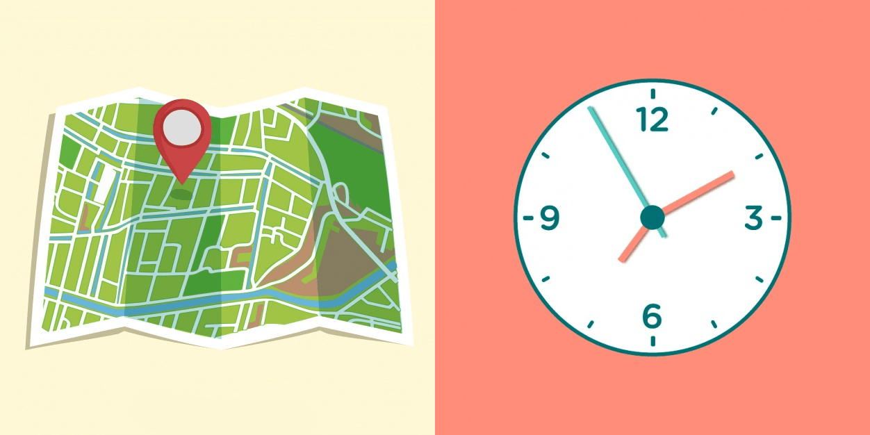 Đổi các từ chỉ nơi chốn và thời gian