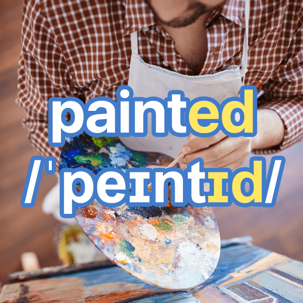 Phát âm đuôi -ed từ painted
