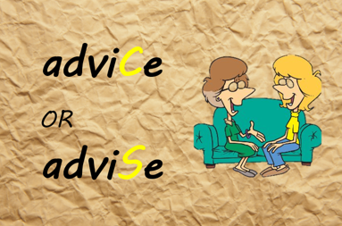 phân biệt advice và advise