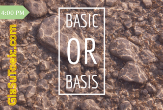 phân biệt basic và basis