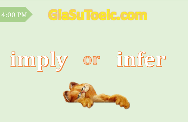phân biệt imply và infer