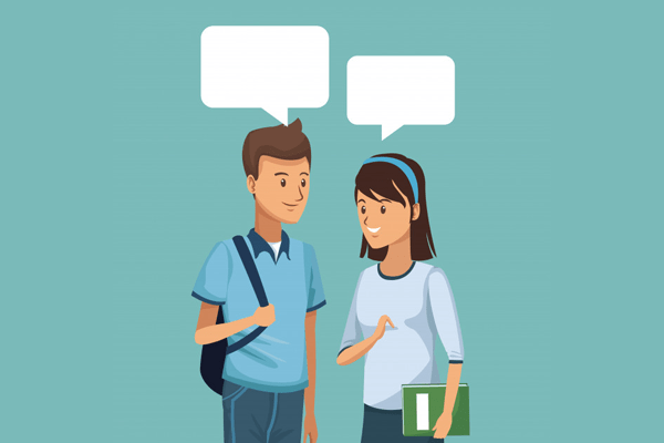 I saw the girl you talked to yesterday.