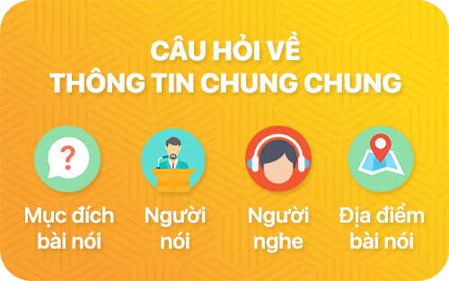 Câu hỏi về thông tin chung chung
