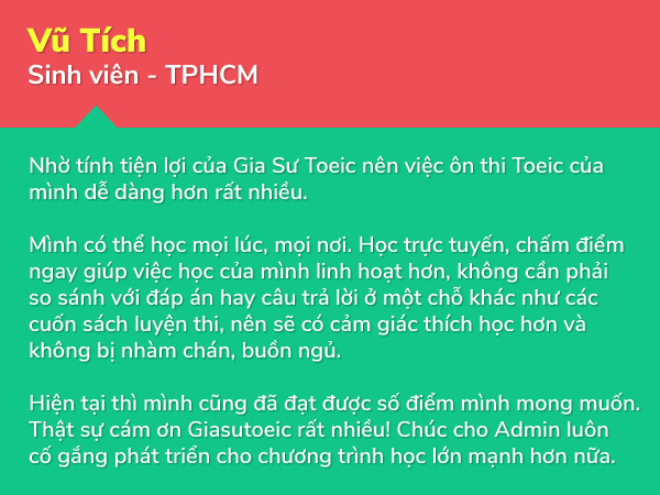 Nhận xét của người dùng