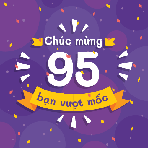 83 bạn đã vượt mốc thành công trong tuần vừa qua (31/12 - 06/01)