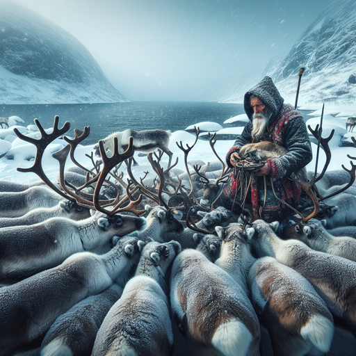 Image for article Climate Change Disrupts Sami Reindeer Herding in Norway