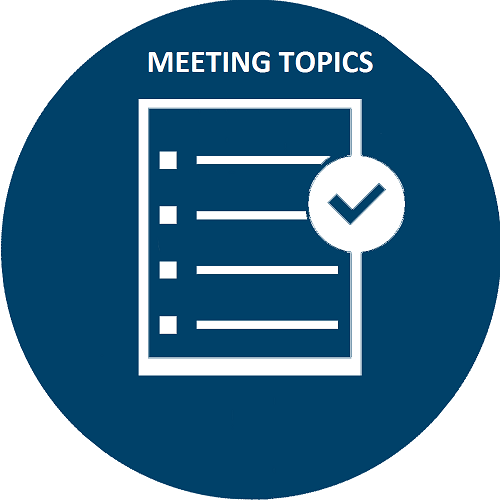 Minh họa nghĩa của từ agenda