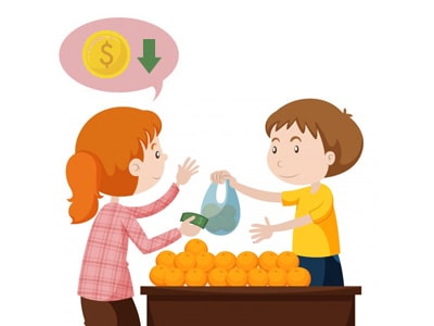 Minh họa nghĩa của từ bargain