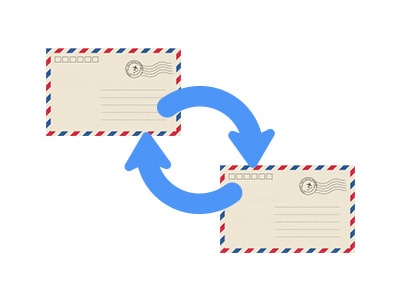 Minh họa nghĩa của từ correspondence