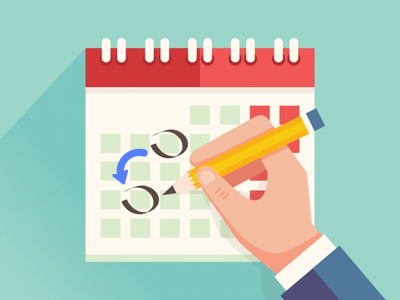 Minh họa nghĩa của từ delay