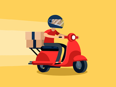 Minh họa nghĩa của từ deliver