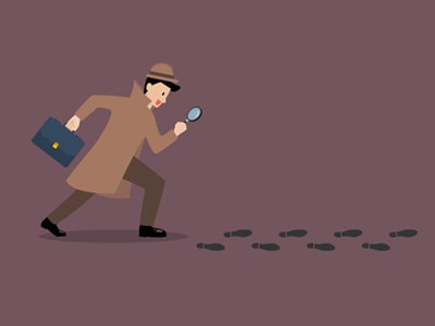 Minh họa nghĩa của từ investigate