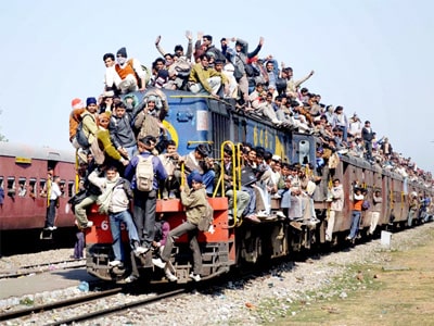 Minh họa nghĩa của từ overcrowded