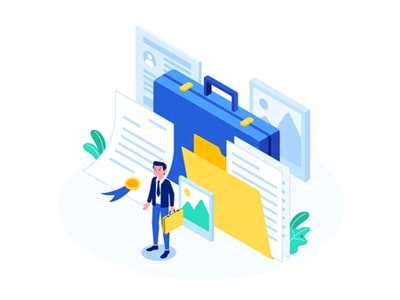 Minh họa nghĩa của từ portfolio